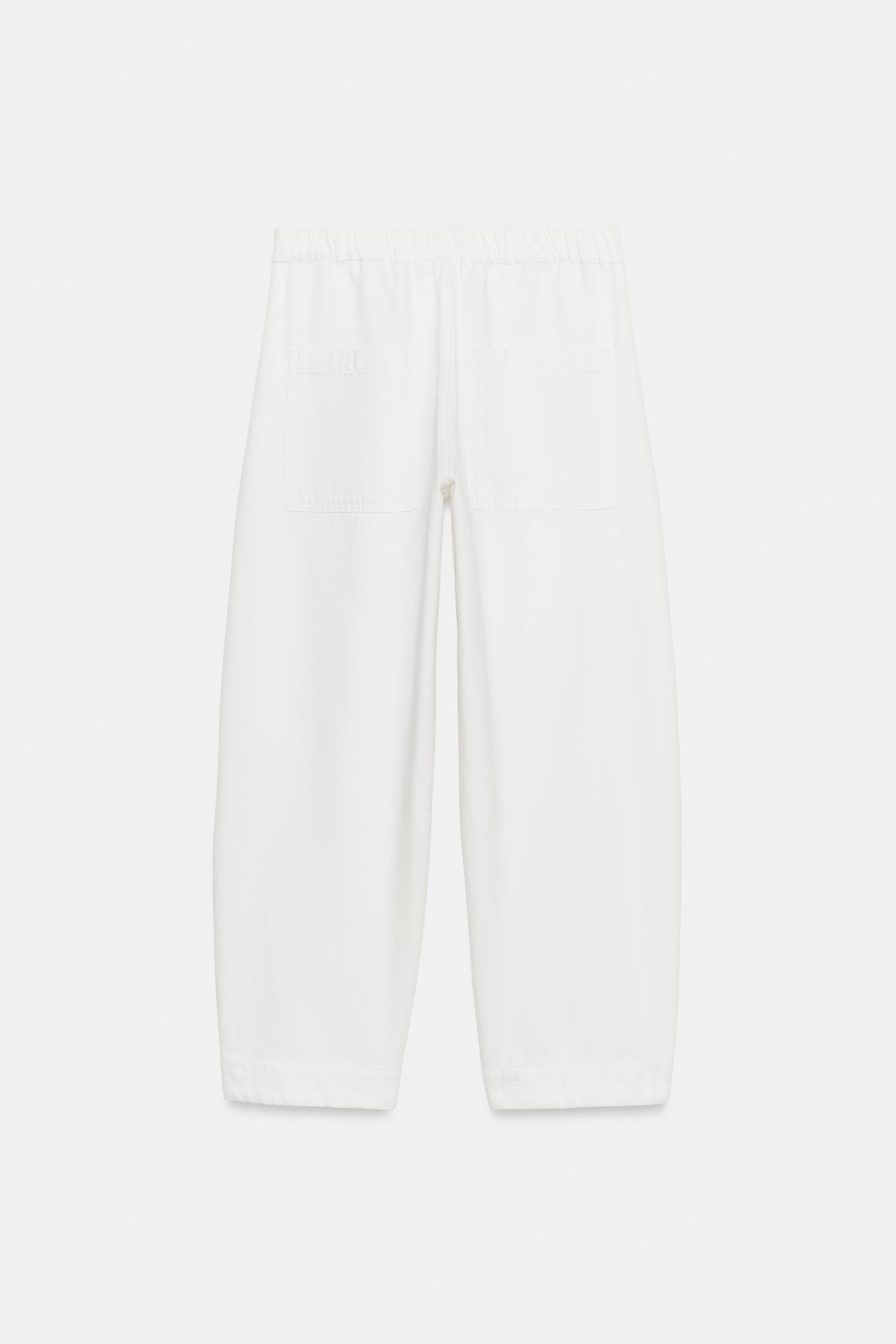 PANTALON DENIM BARREL POCHES ZW COLLECTION